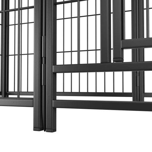 32 Inch 8 Panel Metal Dog Fence Pet Outdoor Playpen
