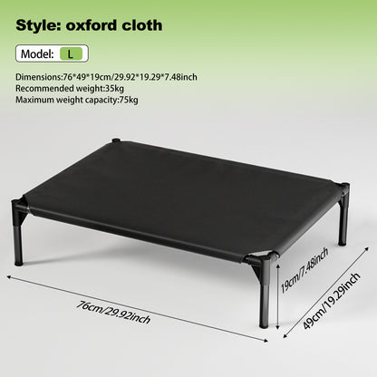 The Bi-material Pet Bed Is Of Your Choice,The Detachable Design Of The Oxford Cloth And Breathable Mesh Pet Bed Combines The Characteristics Of Breathable, Waterproof And Odorless To Create A Comforta