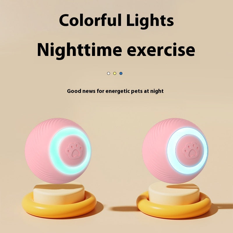 Smart Cat Teasing Ball Toy Rolling Ball Rechargeable Automatic Funny Artifact