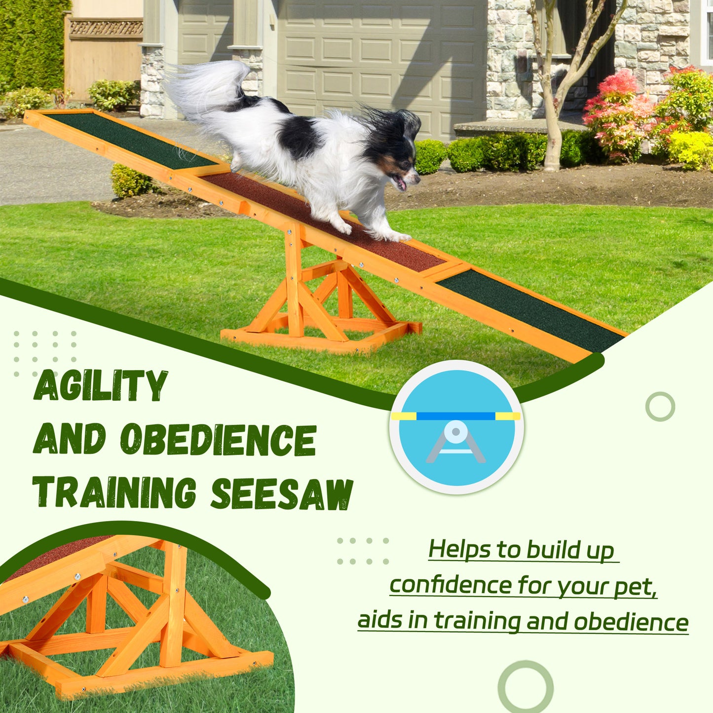 Dog Agility Seesaw for Training and Exercise