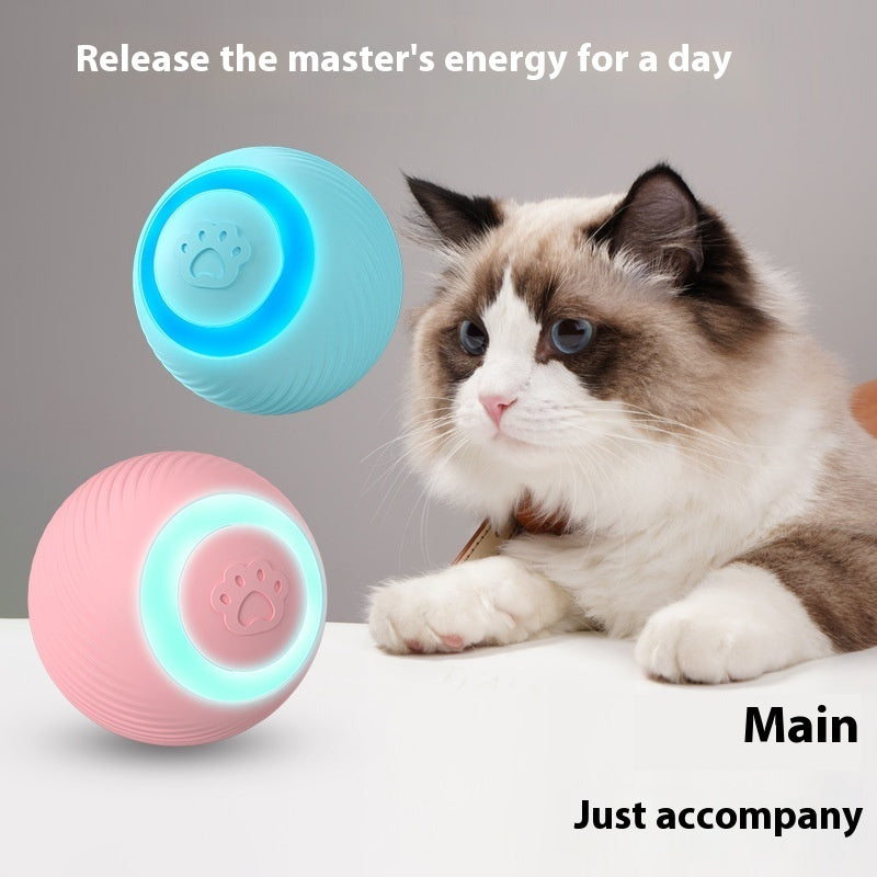 Smart Cat Teasing Ball Toy Rolling Ball Rechargeable Automatic Funny Artifact
