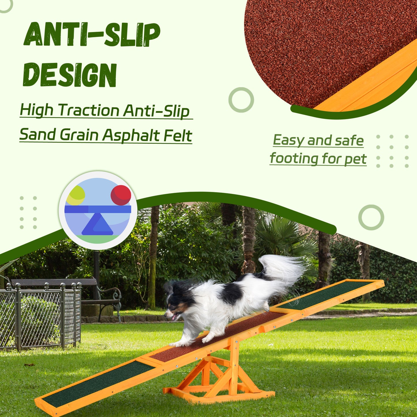 Dog Agility Seesaw for Training and Exercise