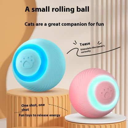 Smart Cat Teasing Ball Toy Rolling Ball Rechargeable Automatic Funny Artifact