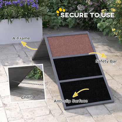 Dog Agility Equipment Ramp with Non-slip Surface